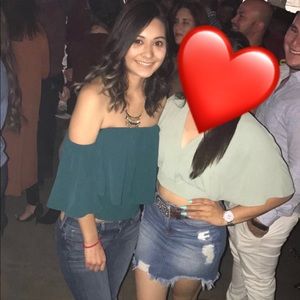 Cute Strapless shirt!